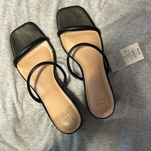 Heeled sandals
